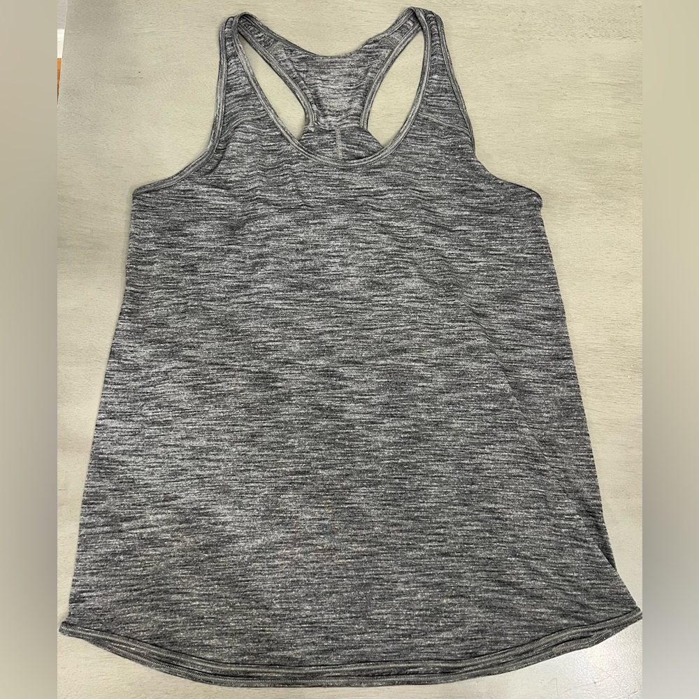 Lululemon Gray Racerback Tank Top